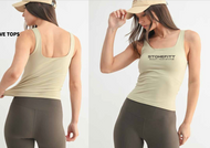 LULU DUPE ALIGN TANK - COLOR GREEN KHAKI
